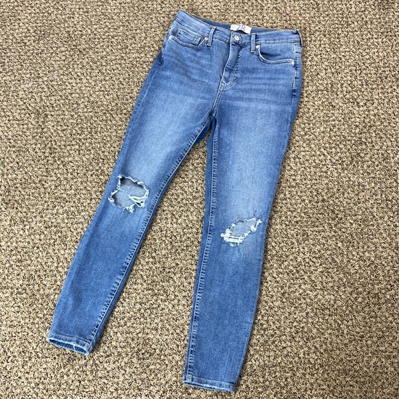 FP We the Free Busted Knee Skinny Jeans - Picture 3 of 6